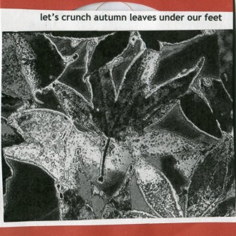 Let's Crunch Autumn Leaves Under Our Feet